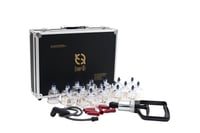 Case of magnetic plastic suction cups (19 suction cups) + Gun + Hose for self-application